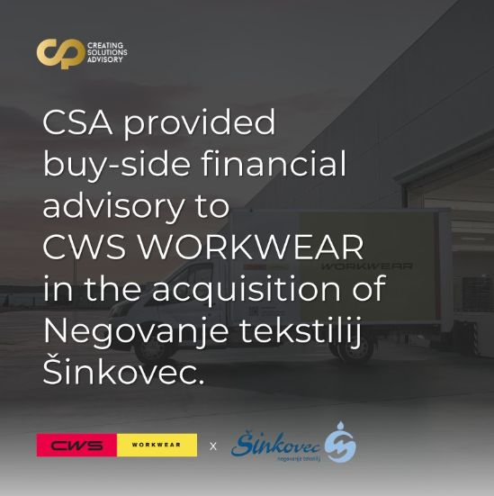 M&A Advisory - CWS Workwear
